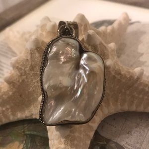 Mother of Pearl Piece Set In Sterling Silver #4